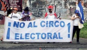 Grupos opositores en Nicaragua cuestionan la legitimidad de los comicios del 6 de noviembre y llaman a abstenerse.